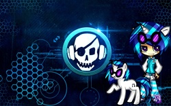 Size: 1680x1050 | Tagged: safe, dj pon-3, vinyl scratch, g4, wallpaper