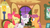 Size: 634x358 | Tagged: safe, edit, edited screencap, screencap, apple bloom, scootaloo, sweetie belle, earth pony, pegasus, pony, unicorn, g4, my little pony: friendship is magic, stare master, caption, ei, female, filly, foal, hub logo, text, youtube caption