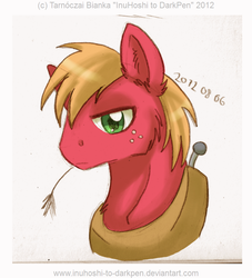 Size: 800x880 | Tagged: safe, artist:inuhoshi-to-darkpen, big macintosh, earth pony, pony, g4, male, stallion