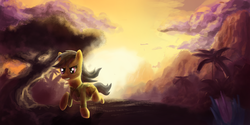 Size: 3200x1600 | Tagged: safe, artist:ifoldbooks, daring do, pony, g4, female, solo