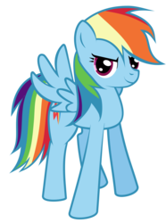 Size: 3111x4178 | Tagged: safe, artist:thekisame, rainbow dash, pegasus, pony, g4, simple background, solo, transparent background, vector