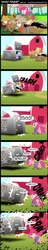 Size: 550x2880 | Tagged: safe, artist:gonein10seconds, applejack, derpy hooves, pinkie pie, rainbow dash, rocky, twilight sparkle, pegasus, pony, g4, breaking the fourth wall, comic, ed edd n eddy, female, mare, parody, shoo ed