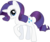 Size: 4567x3857 | Tagged: safe, artist:thekisame, rarity, pony, unicorn, g4, female, horn, mare, simple background, solo, transparent background, vector