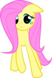 Size: 299x442 | Tagged: safe, artist:thekisame, fluttershy, pony, g4, female, solo