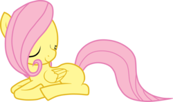 Size: 3917x2319 | Tagged: safe, artist:junkiesnewb, fluttershy, g4, cute, filly, high res, simple background, transparent background, vector