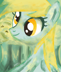 Size: 4034x4800 | Tagged: safe, artist:galukxys, derpy hooves, pegasus, pony, g4, absurd resolution, female, mare, solo