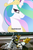 Size: 496x752 | Tagged: safe, princess celestia, g4, banana, beet j. stag, go-busters, photo, super sentai