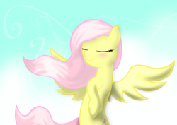 Size: 4093x2894 | Tagged: safe, artist:dash1e, fluttershy, pony, g4, female, solo