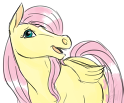 Size: 1203x1003 | Tagged: dead source, safe, artist:cartoonlion, fluttershy, g4, realistic