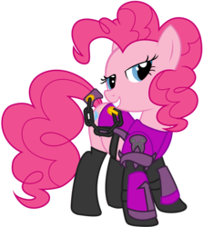 Size: 4422x4961 | Tagged: source needed, safe, artist:roadpony, pinkie pie, g4, absurd resolution, chaos, cutie marks of chaos, slaanesh, warhammer (game), warhammer 40k