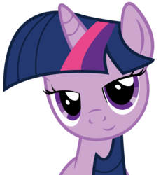 Size: 2970x3186 | Tagged: safe, artist:slyfoxcl, twilight sparkle, pony, unicorn, g4, bedroom eyes, female, high res, looking at you, mare, show accurate, simple background, solo, transparent background, unicorn twilight, vector
