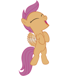 Size: 2048x2048 | Tagged: safe, artist:thecoltalition, scootaloo, g4, high res, simple background, transparent background, vector