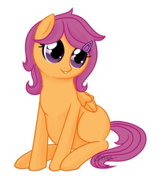 Size: 857x942 | Tagged: safe, artist:ohmuu, scootaloo, pony, ask pregnant scootaloo, g4, cute, filly, pregnant, pregnant foal, pregnant scootaloo, teen pregnancy