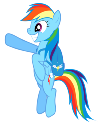 Size: 3000x3721 | Tagged: safe, artist:raynebowcrash, rainbow dash, pegasus, pony, g4, backpack, female, high res, simple background, solo, transparent background, vector