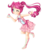 Size: 857x900 | Tagged: safe, artist:amai--kiss, pinkie pie, human, g4, chibi, clothes, female, humanized, simple background, solo, transparent background