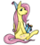 Size: 500x558 | Tagged: dead source, safe, artist:cartoonlion, fluttershy, oc, oc:futashy, pegasus, pony, g4, dick in a box, futa, futa fluttershy, hat, intersex, party hat, present, simple background, solo, transparent background