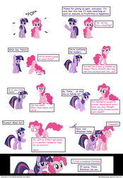 Size: 1080x1555 | Tagged: safe, artist:decoherence, pinkie pie, twilight sparkle, g4, comic