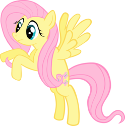Size: 3000x3025 | Tagged: safe, artist:scrimpeh, fluttershy, pegasus, pony, g4, female, high res, simple background, solo, transparent background