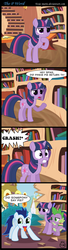 Size: 747x2761 | Tagged: safe, artist:toxic-mario, soarin', spike, twilight sparkle, g4, comic, pie, that pony sure does love pies, twilight sparkle is not amused, unamused
