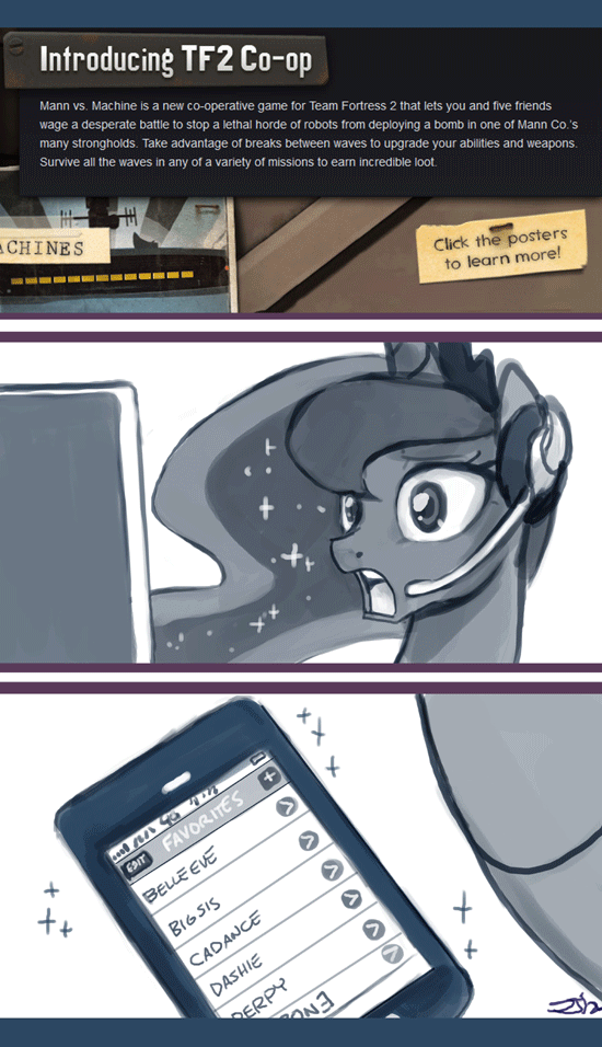 Safe Artist Johnjoseco Princess Luna Alicorn Pony Gamer