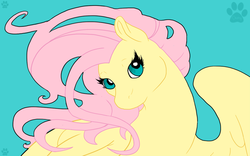 Size: 1024x639 | Tagged: safe, artist:rottingroot, fluttershy, pony, g4, female, solo