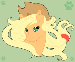 Size: 788x660 | Tagged: safe, artist:rottingroot, applejack, earth pony, pony, g4, female, solo