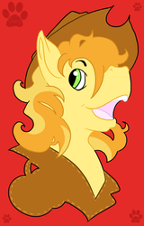 Size: 425x664 | Tagged: safe, artist:rottingroot, braeburn, earth pony, pony, g4, male, solo