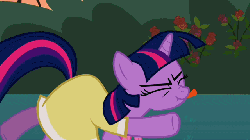 Size: 640x360 | Tagged: safe, edit, edited screencap, screencap, twilight sparkle, g4, sweet and elite, adorkable, animated, birthday dress, clothes, cute, dancing, do the sparkle, dork, dress, female, solo, speed up