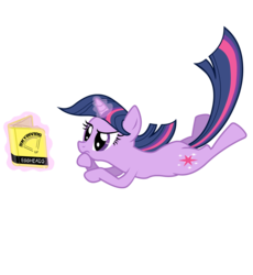 Size: 4500x4890 | Tagged: safe, artist:chrury-sanson, twilight sparkle, pony, unicorn, g4, absurd resolution, book, falling, female, magic, mare, simple background, solo, transparent background, unicorn twilight