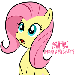 Size: 1000x1000 | Tagged: safe, artist:madmax, fluttershy, g4, meta