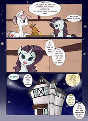 Size: 1500x2047 | Tagged: safe, artist:juanrock, nurse redheart, rarity, pony, g4, comic