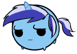 Size: 266x189 | Tagged: safe, minuette, pony, g4, blob, duo