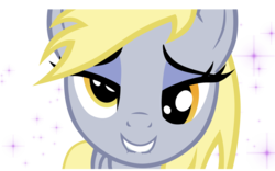 Size: 1600x1000 | Tagged: safe, artist:daviez20, derpy hooves, pegasus, pony, g4, bedroom eyes, female, lip bite, looking at you, love face, mare, show accurate, simple background, solo, transparent background, vector