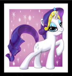 Size: 900x955 | Tagged: dead source, safe, artist:macflash2, rarity, pony, unicorn, g4, sweet and elite, female, mare, pose, solo, tiara