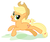 Size: 828x700 | Tagged: safe, artist:macflash2, applejack, earth pony, pony, g4, female, solo