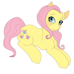 Size: 3600x3600 | Tagged: safe, artist:kiwi-heart, fluttershy, pony, g4, female, high res, solo