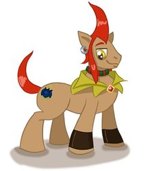 Size: 360x400 | Tagged: safe, artist:lozartist, pony, groose, ponified, solo, the legend of zelda