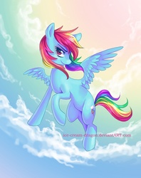 Size: 653x825 | Tagged: dead source, safe, artist:ice-cream-dragon, rainbow dash, pegasus, pony, g4, female, solo