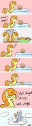 Size: 704x2755 | Tagged: safe, artist:coin-trip39, carrot top, derpy hooves, golden harvest, pegasus, pony, g4, comic, female, lesbian, mare, ship:derpytop, shipping