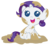 Size: 900x834 | Tagged: dead source, safe, artist:flausch-katzerl, rarity, pony, g4, baby, baby pony, cute, female, filly, foal, mud, rarity loves mud, simple background, solo, transparent background, younger