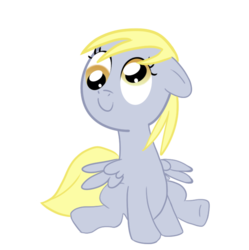 Size: 718x720 | Tagged: safe, artist:luridchronomancer, derpy hooves, pony, g4, female, filly, simple background, solo, transparent background, vector, younger