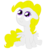 Size: 718x720 | Tagged: safe, artist:luridchronomancer, surprise, pony, g1, g4, female, filly, g1 to g4, generation leap, solo, younger