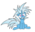 Size: 2500x2300 | Tagged: safe, artist:sethisto, trixie, pony, unicorn, g4, female, high res, messy mane, simple background, solo, spiky mane, transparent background