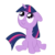 Size: 718x720 | Tagged: safe, artist:luridchronomancer, twilight sparkle, pony, g4, female, filly, solo, younger