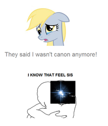 Size: 570x665 | Tagged: safe, derpy hooves, pegasus, pony, g4, charon (moon), derp, female, hydra (moon), i know that feel bro, mare, meme, nix, pluto (planet), sad, that feel