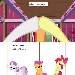 Size: 640x639 | Tagged: safe, apple bloom, scootaloo, sweetie belle, g4, cutie mark crusaders