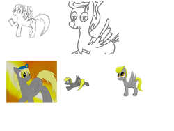 Size: 1600x1200 | Tagged: safe, artist:flashiest lightning, oc, oc only, pegasus, pony, progress