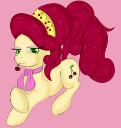 Size: 948x1000 | Tagged: safe, artist:rankao, cherry jubilee, pony, g4, female, solo