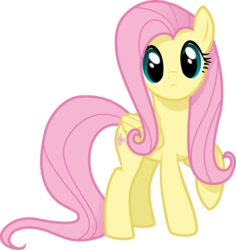 Size: 4233x4479 | Tagged: safe, artist:voaxmasterspydre, fluttershy, g4, absurd resolution, simple background, transparent background, vector