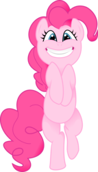 Size: 1939x3379 | Tagged: safe, artist:voaxmasterspydre, pinkie pie, g4, simple background, transparent background, vector
